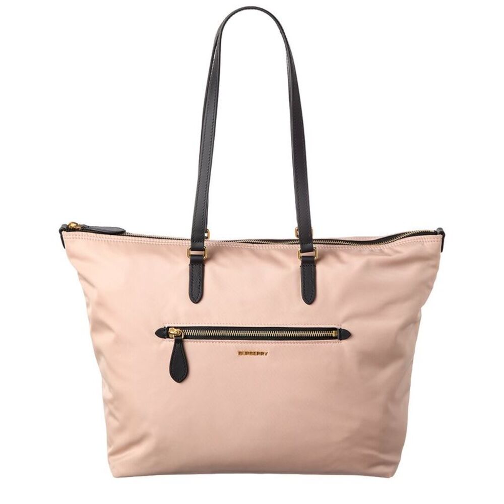Burberry Leather Tote, Pink